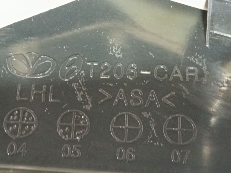 Recambio de retrovisor izquierdo para chevrolet kalos 1.2 se referencia OEM IAM  T206CAR 