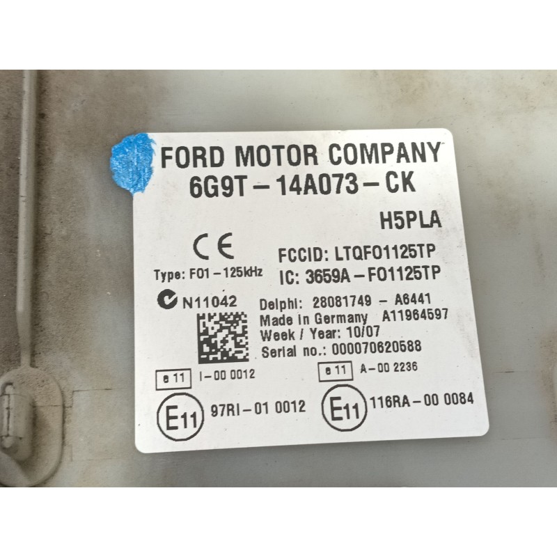 Recambio de modulo electronico para ford s-max (ca1) trend referencia OEM IAM   