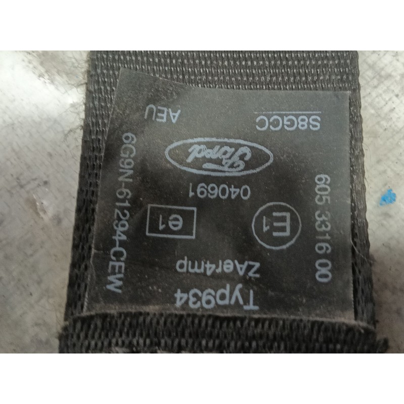 Recambio de cinturon seguridad delantero derecho para ford s-max (ca1) trend referencia OEM IAM   