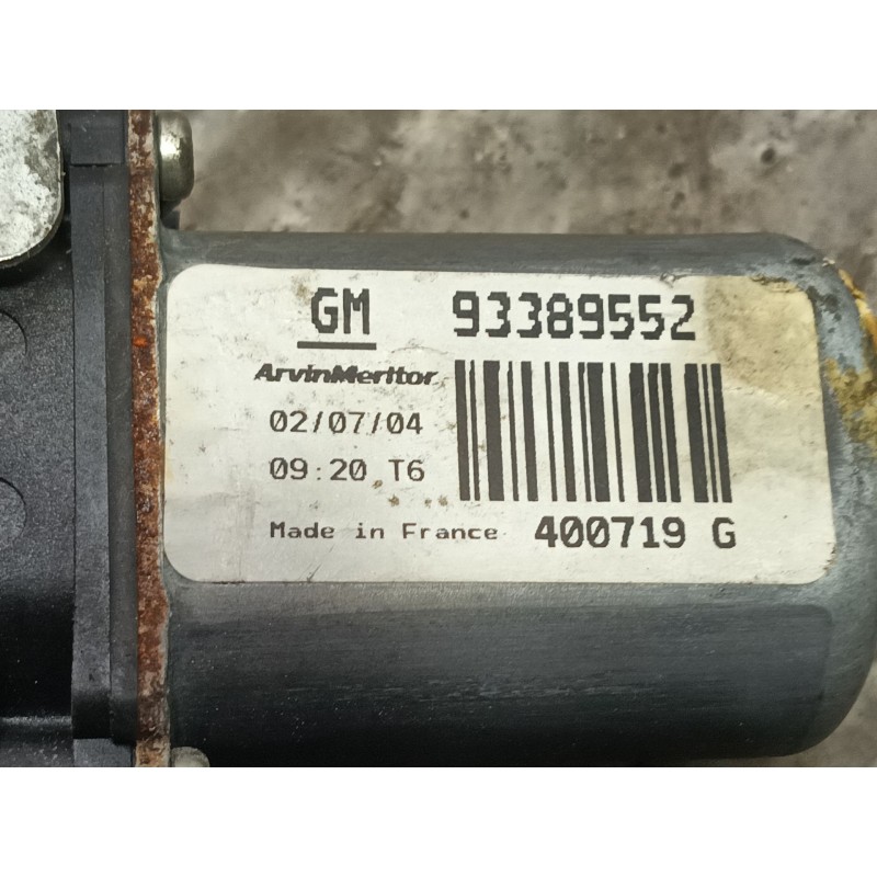 Recambio de elevalunas delantero derecho para opel meriva cosmo referencia OEM IAM   