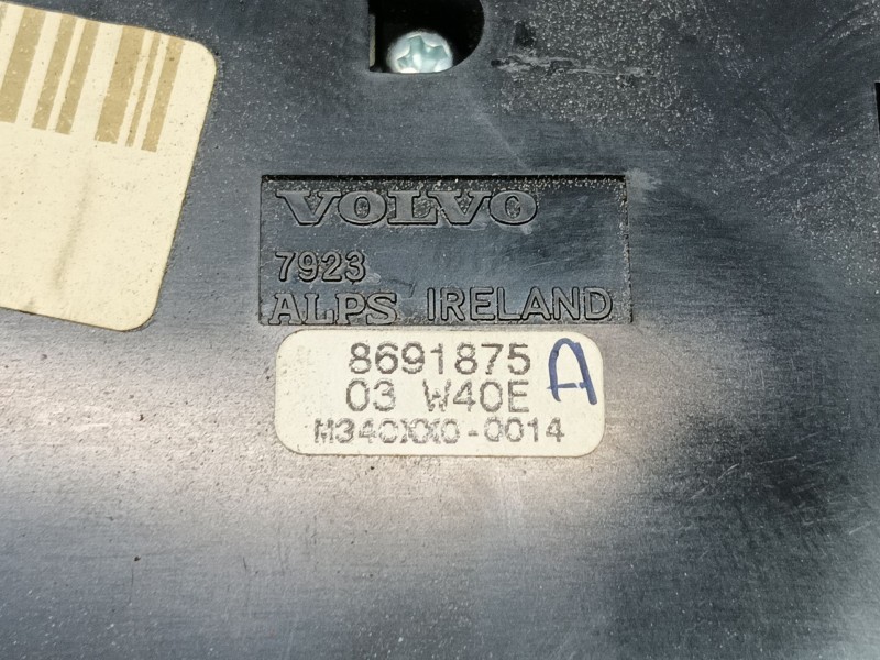 Recambio de mando calefaccion / aire acondicionado para volvo s80 berlina d5 referencia OEM IAM   
