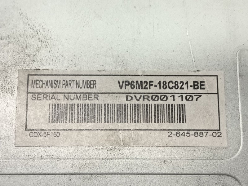 Recambio de sistema audio / radio cd para ford s-max (ca1) trend referencia OEM IAM   