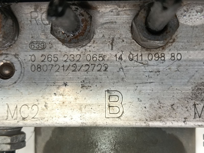 Recambio de abs para fiat scudo furgón (272) 10 business l1h1 90 multijet referencia OEM IAM  0265800696 