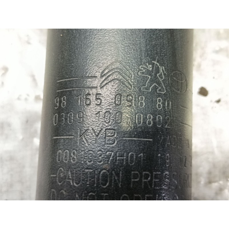 Recambio de amortiguador trasero izquierdo para citroën jumpy iii furgoneta (v_) 1.5 bluehdi 120 referencia OEM IAM   