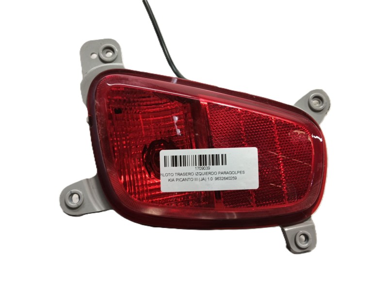 Recambio de piloto trasero izquierdo paragolpes para kia picanto iii (ja) 1.0 referencia OEM IAM   