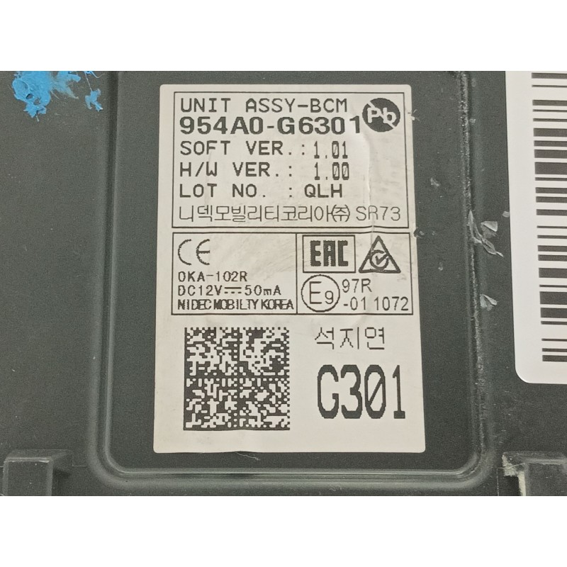 Recambio de modulo electronico para kia picanto iii (ja) 1.0 referencia OEM IAM   