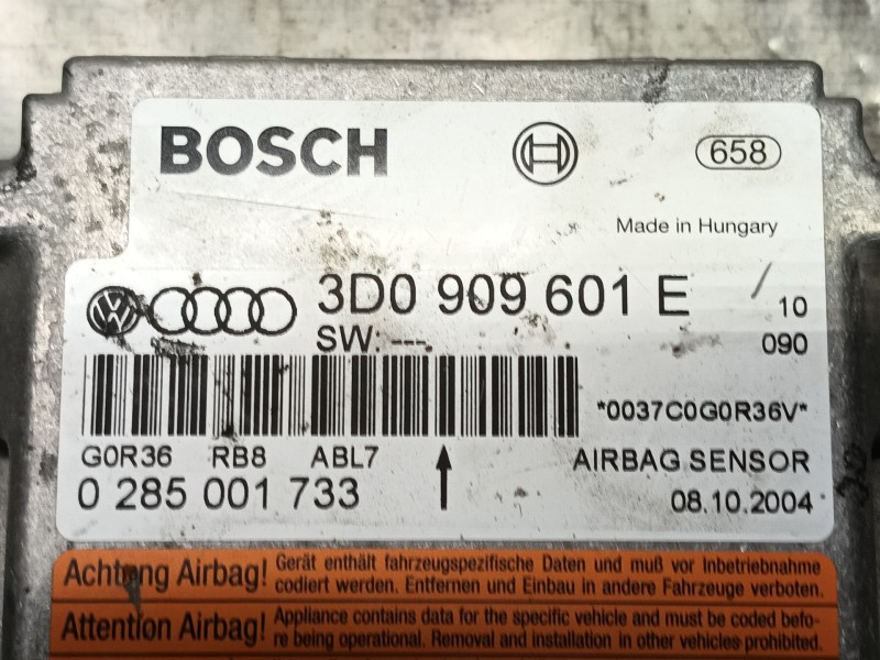 Recambio de kit airbag para porsche cayenne (9pa) s 4.5 referencia OEM IAM  7L5857003P 