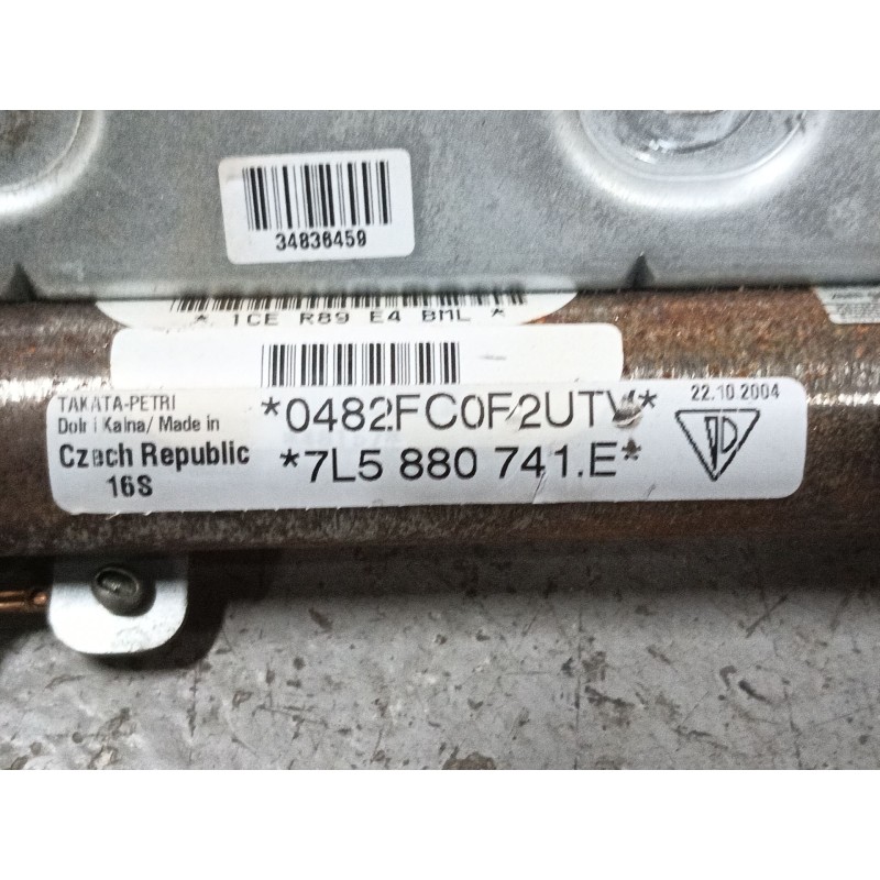 Recambio de kit airbag para porsche cayenne (9pa) s 4.5 referencia OEM IAM  7L5857003P 