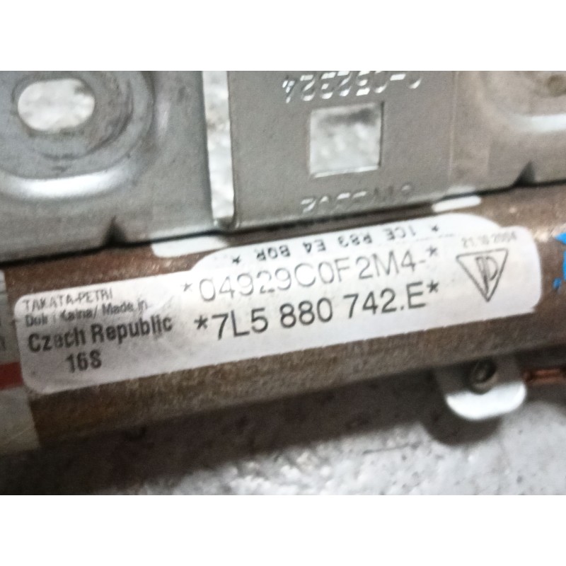 Recambio de kit airbag para porsche cayenne (9pa) s 4.5 referencia OEM IAM  7L5857003P 