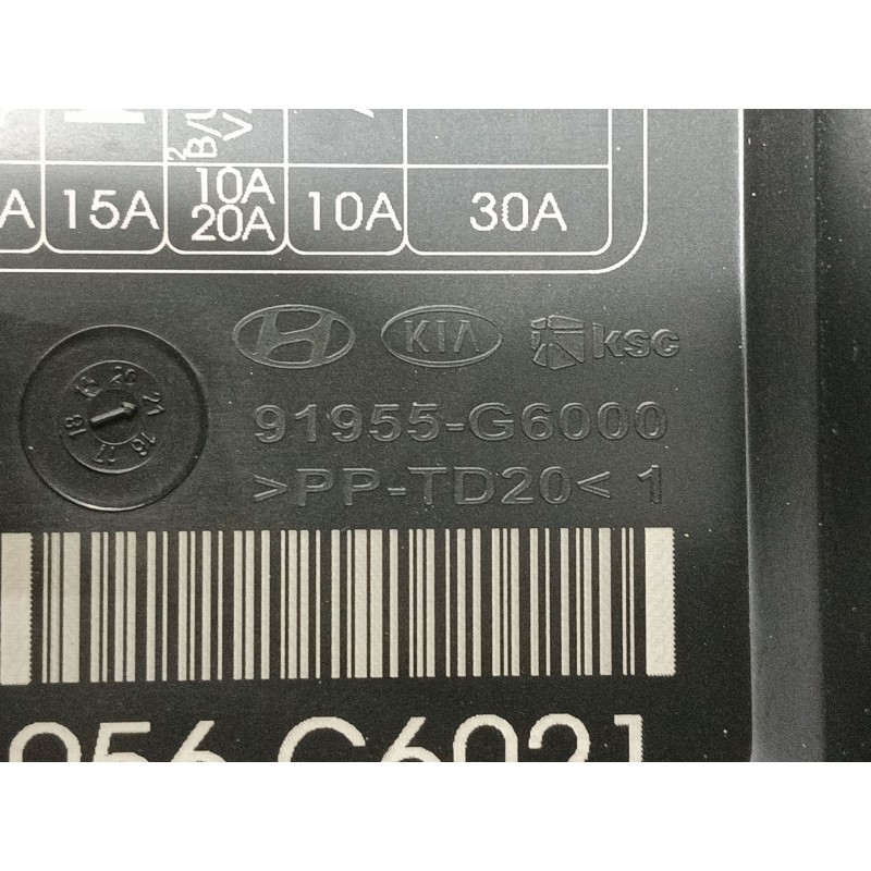 Recambio de caja reles / fusibles para kia picanto iii (ja) 1.0 referencia OEM IAM   
