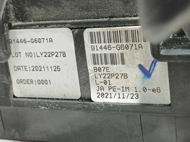 Recambio de caja reles / fusibles para kia picanto iii (ja) 1.0 referencia OEM IAM   