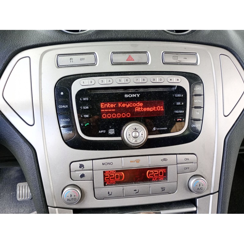 Recambio de sistema audio / radio cd para ford mondeo iv (ba7) 1.8 tdci referencia OEM IAM   