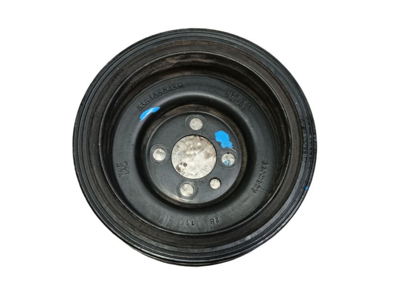 Recambio de polea cigueñal para volkswagen golf vi (5k1) rabbit bluemotion referencia OEM IAM  038105243M 