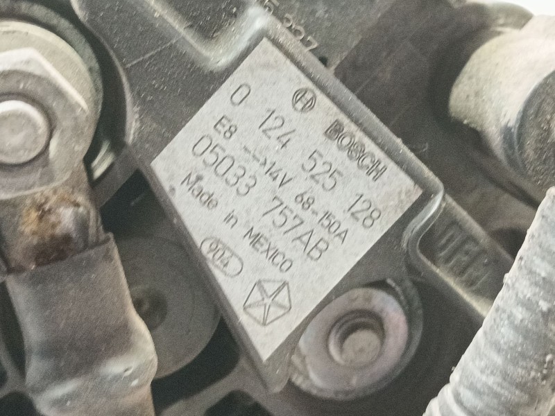 Recambio de alternador para chrysler sebring (js) 2.0 crd referencia OEM IAM  0124525128 
