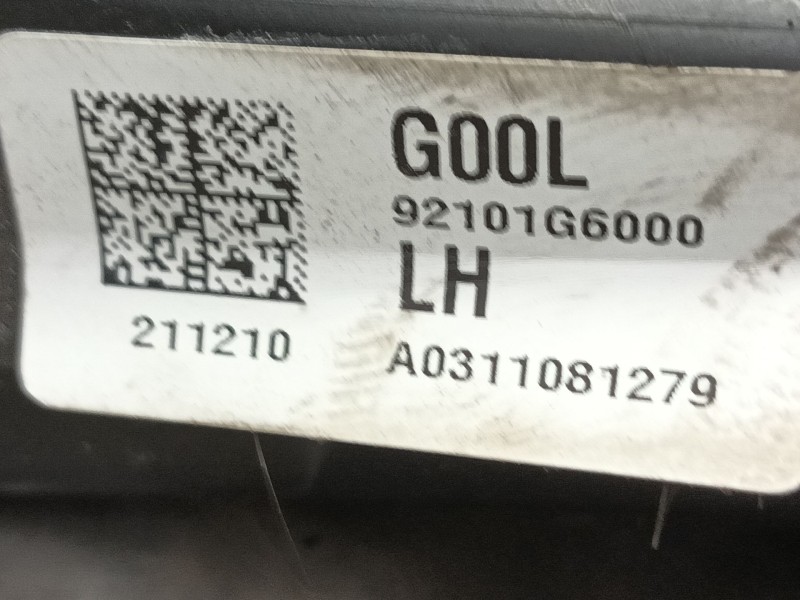 Recambio de faro izquierdo para kia picanto iii (ja) 1.0 referencia OEM IAM   