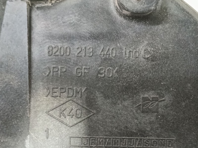Recambio de tapa exterior combustible para renault modus authentique referencia OEM IAM   