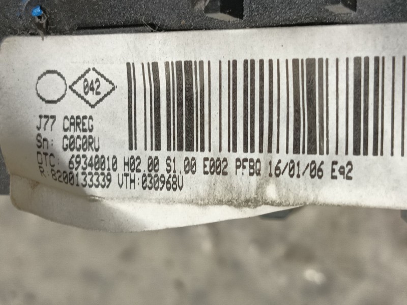 Recambio de mando calefaccion / aire acondicionado para renault modus authentique referencia OEM IAM   