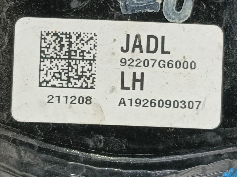 Recambio de faro antiniebla izquierdo para kia picanto iii (ja) 1.0 referencia OEM IAM   