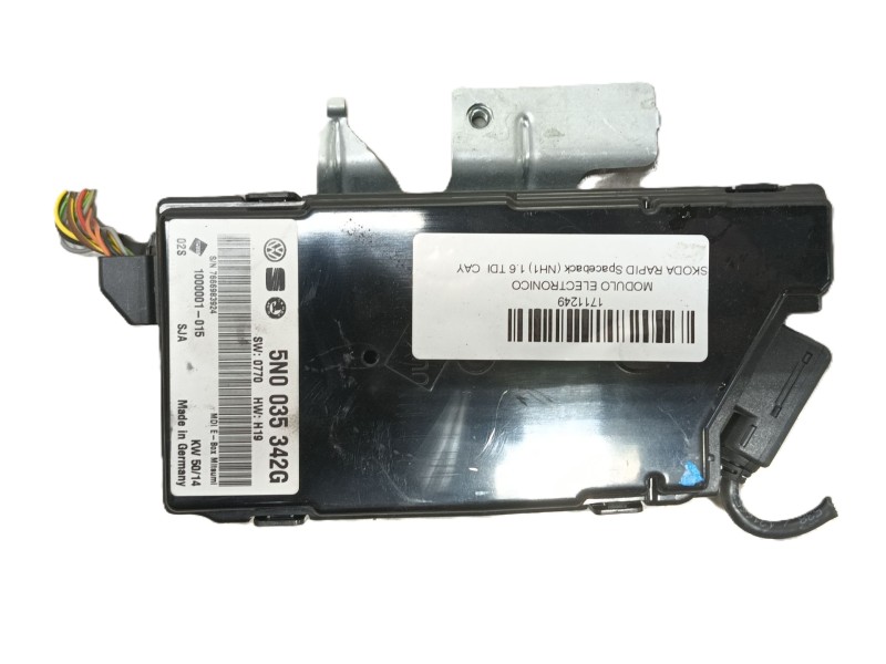 Recambio de modulo electronico para skoda rapid spaceback (nh1) 1.6 tdi referencia OEM IAM  5N0035342G 