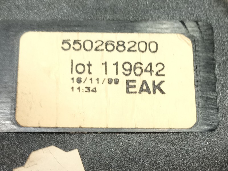 Recambio de cinturon seguridad trasero izquierdo para peugeot expert (224_) 1.9 td referencia OEM IAM  550268200 