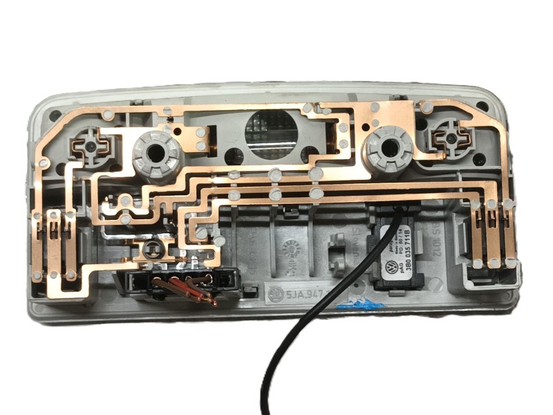 Recambio de luz interior para skoda rapid spaceback (nh1) 1.6 tdi referencia OEM IAM   