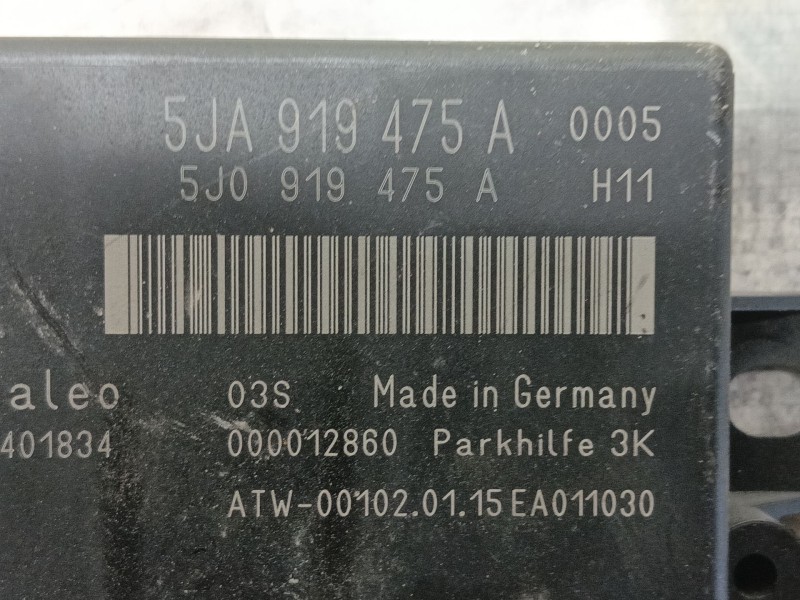 Recambio de modulo electronico para skoda rapid spaceback (nh1) 1.6 tdi referencia OEM IAM   