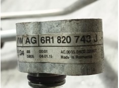 Recambio de tubos aire acondicionado para skoda rapid spaceback (nh1) 1.6 tdi referencia OEM IAM  6R1820743J  2
