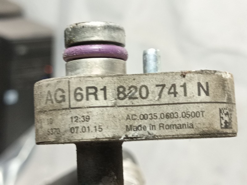 Recambio de tubos aire acondicionado para skoda rapid spaceback (nh1) 1.6 tdi referencia OEM IAM   