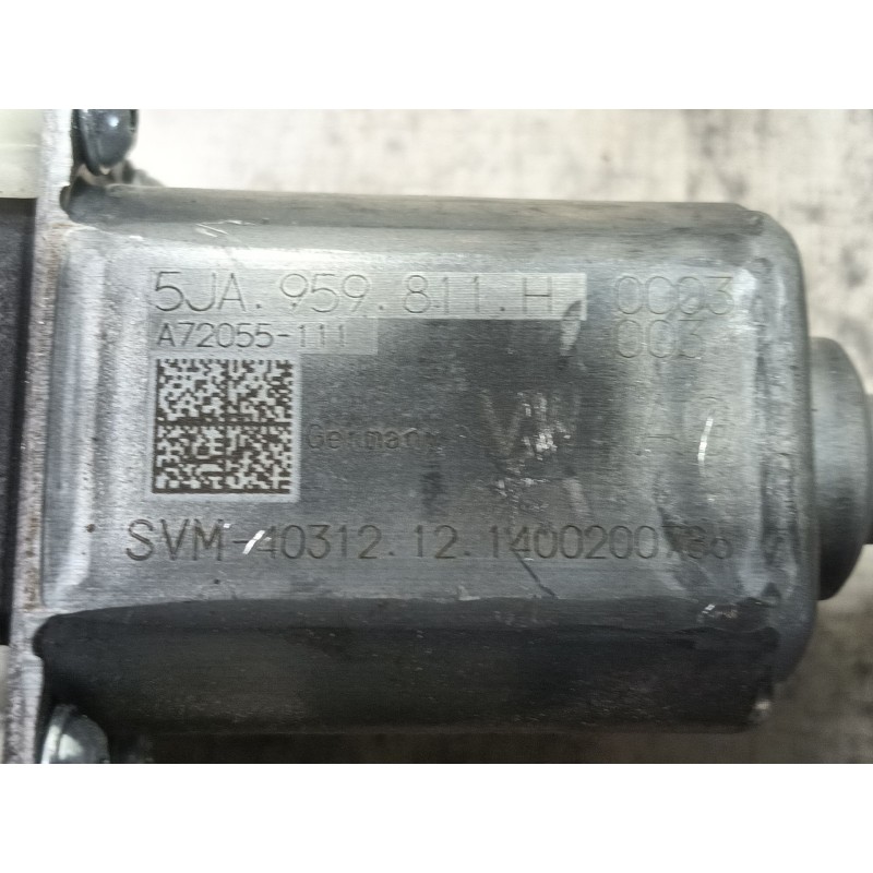Recambio de elevalunas trasero izquierdo para skoda rapid spaceback (nh1) 1.6 tdi referencia OEM IAM   