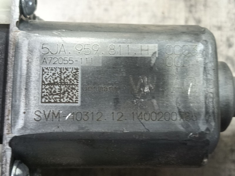 Recambio de elevalunas trasero izquierdo para skoda rapid spaceback (nh1) 1.6 tdi referencia OEM IAM   