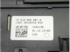 Recambio de warning para skoda rapid spaceback (nh1) 1.6 tdi referencia OEM IAM  5JA953507D  2