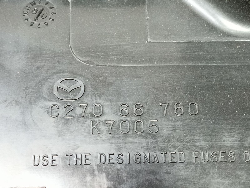 Recambio de caja reles / fusibles para mazda 5 (cr19) 2.0 cd (cr19) referencia OEM IAM   