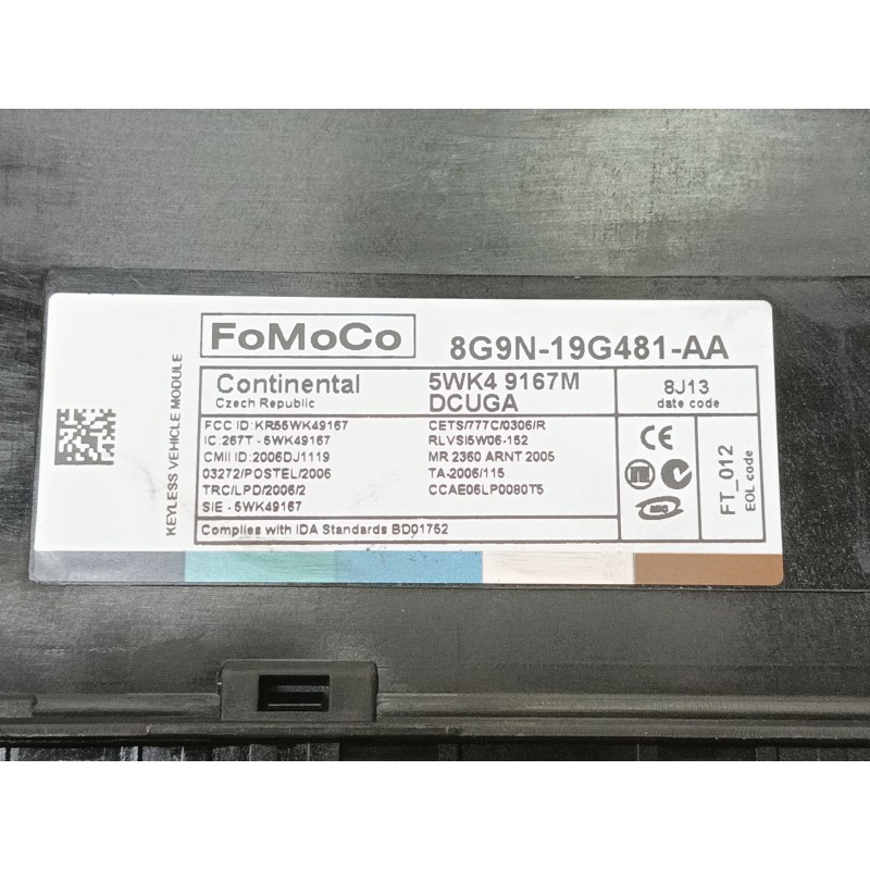 Recambio de modulo electronico para jaguar xf i (x250) 2.7 d referencia OEM IAM   