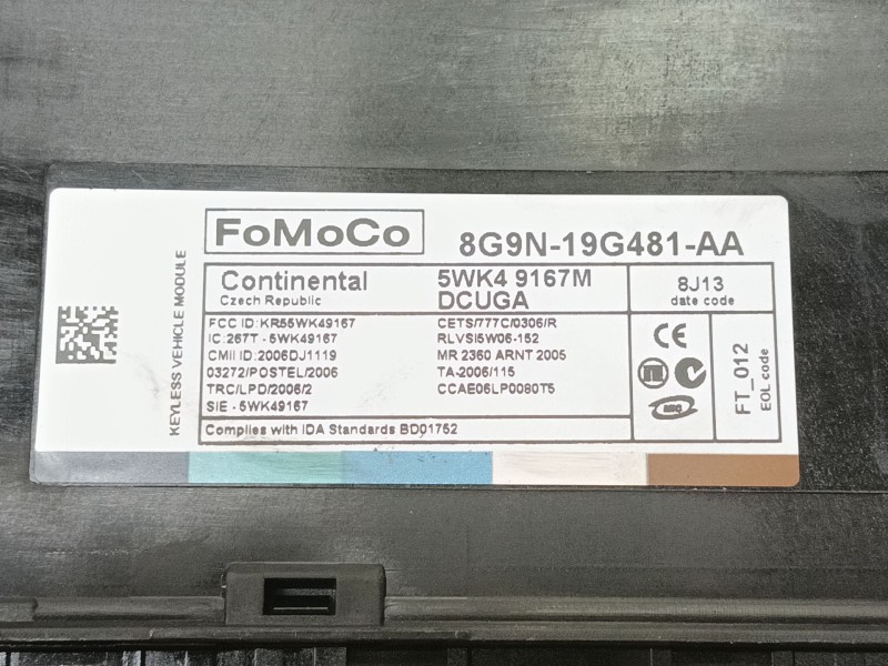 Recambio de modulo electronico para jaguar xf i (x250) 2.7 d referencia OEM IAM   