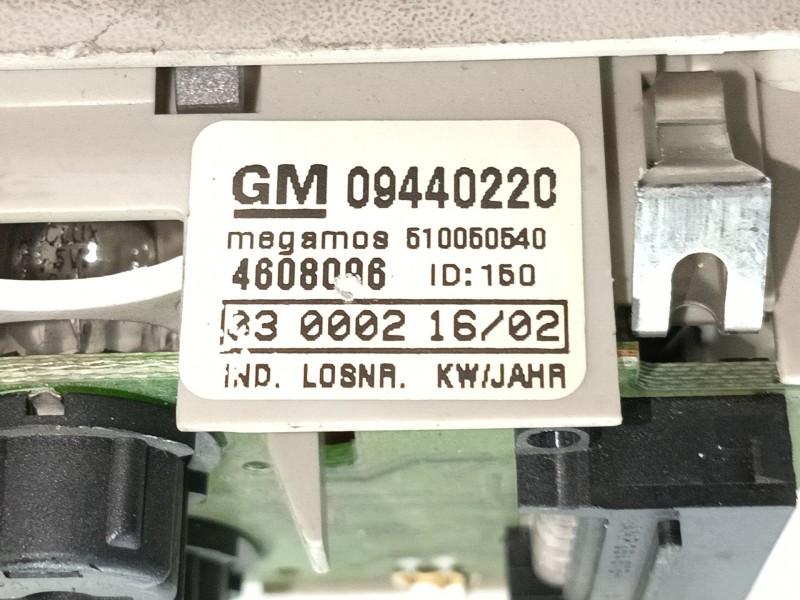 Recambio de luz interior para opel omega b elegance berlina referencia OEM IAM  09440220 