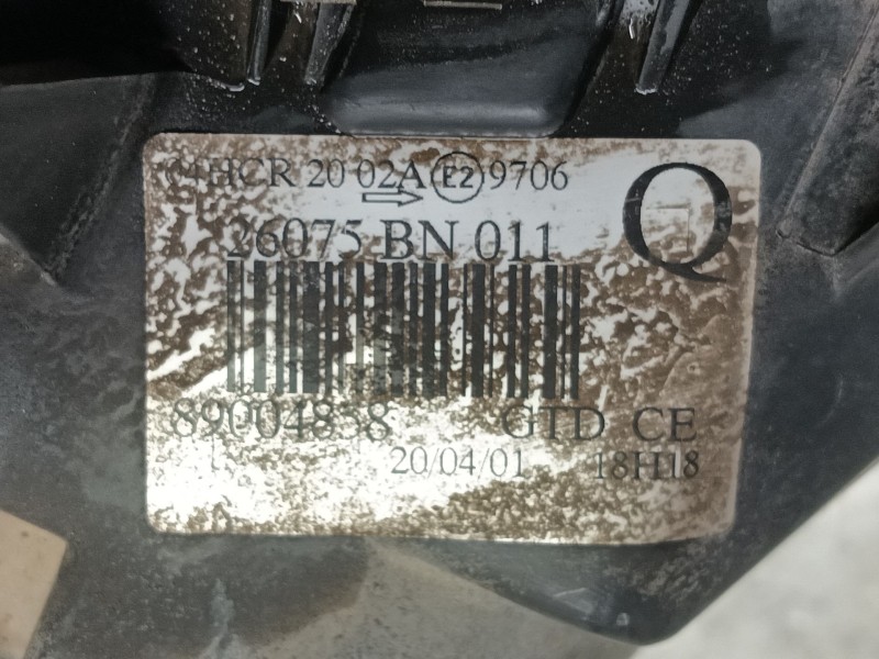 Recambio de faro izquierdo para nissan almera ii hatchback (n16) 2.2 di referencia OEM IAM 0  