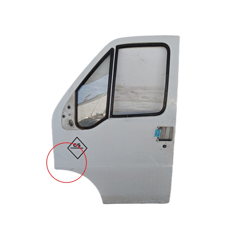 Recambio de puerta delantera izquierda para fiat ducato furgoneta (230_) 2.8 tdi referencia OEM IAM   