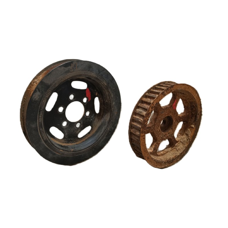 Recambio de polea cigueñal para jaguar xf i (x250) 2.7 d referencia OEM IAM JD61526 4R8Q6B319AA 