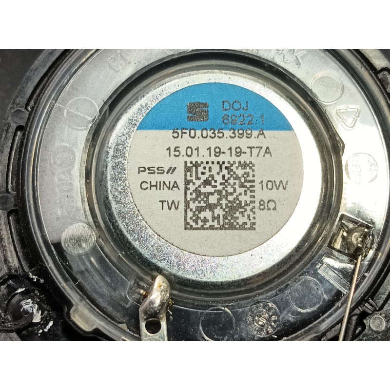 Recambio de altavoz para seat leon (5f1) 2.0 tdi referencia OEM IAM  5F0035456 