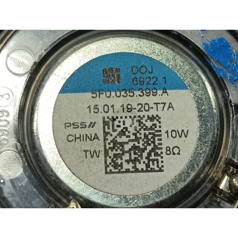 Recambio de altavoz para seat leon (5f1) 2.0 tdi referencia OEM IAM  5F0035456 