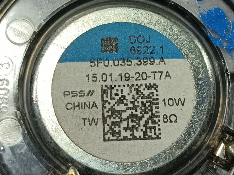 Recambio de altavoz para seat leon (5f1) 2.0 tdi referencia OEM IAM  5F0035456 