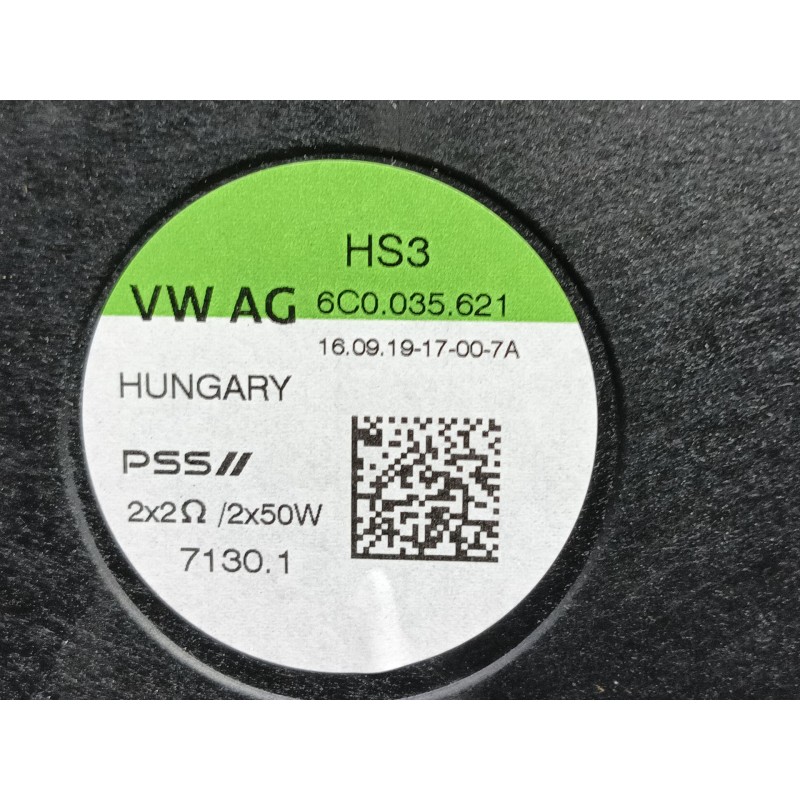 Recambio de altavoz para seat leon (5f1) 2.0 tdi referencia OEM IAM  5F0035456 