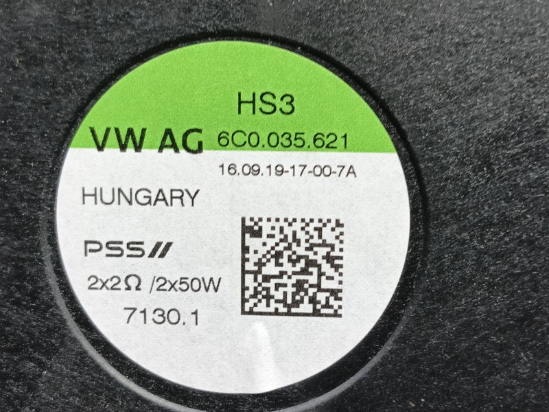 Recambio de altavoz para seat leon (5f1) 2.0 tdi referencia OEM IAM  5F0035456 