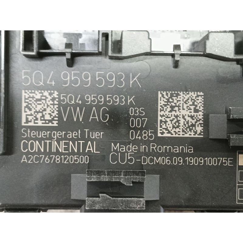 Recambio de modulo confort para seat leon (5f1) 2.0 tdi referencia OEM IAM   