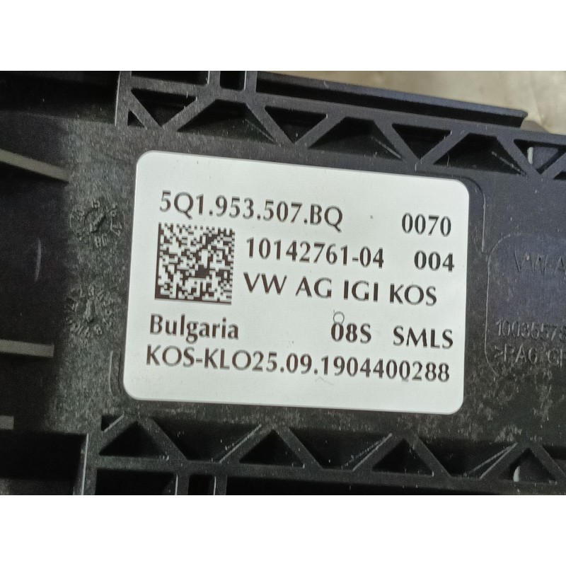 Recambio de mando multifuncion para seat leon (5f1) 2.0 tdi referencia OEM IAM  5Q1953507BQ 