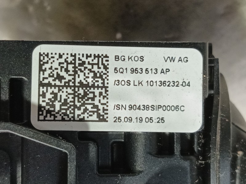 Recambio de mando multifuncion para seat leon (5f1) 2.0 tdi referencia OEM IAM  5Q1953507BQ 