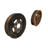Recambio de polea cigueñal para jaguar xf i (x250) 2.7 d referencia OEM IAM JD61526 4R8Q6B319AA 