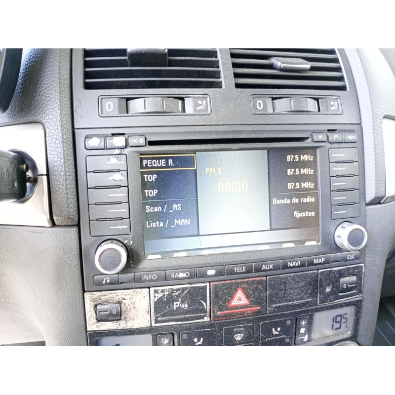 Recambio de sistema audio / radio cd para volkswagen touareg (7la, 7l6, 7l7) 5.0 v10 tdi referencia OEM IAM 0  