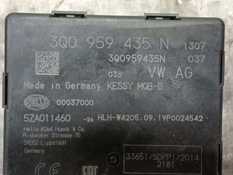 Recambio de modulo electronico para seat leon (5f1) 2.0 tdi referencia OEM IAM  3Q0959435N 