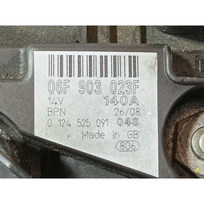 Recambio de alternador para volvo s70 berlina 2.5 d / tdi referencia OEM IAM   